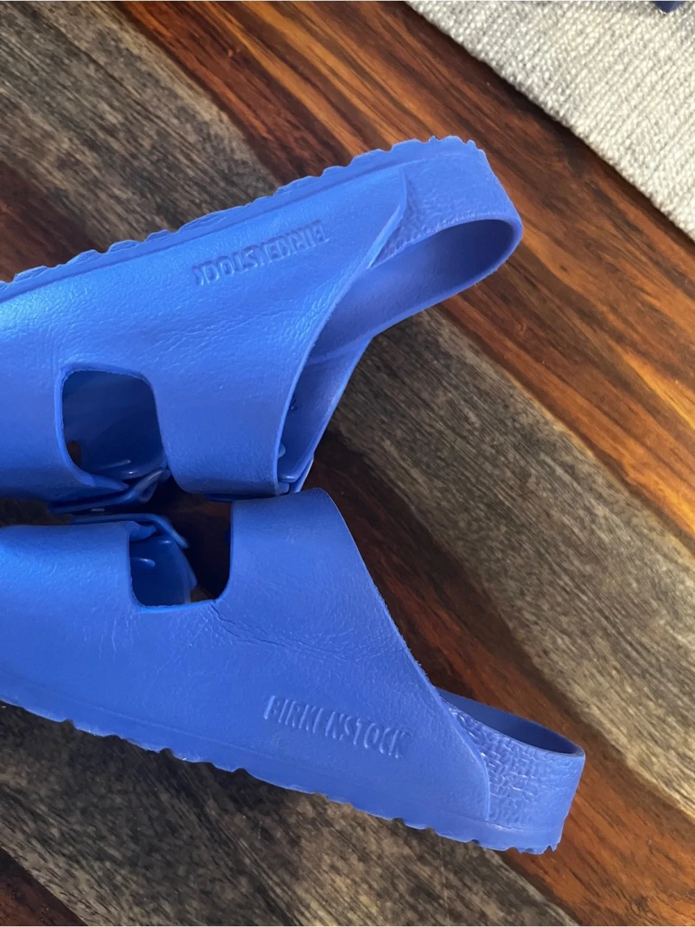 Birkenstock Kids Royal Blue EVA Double Buckle Sandals